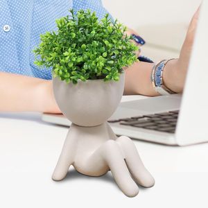 Piante Grasse Artificiali per Casa, Ufficio o Bagno - Piante Finte come Accessori da Scrivania e Decorazioni Verdi - Product Image 2