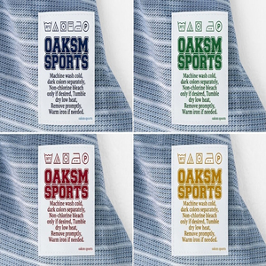 Étiquettes tissées personnalisées de haute qualité, production rapide, étiquettes de ourlet pour vêtements, étiquettes tissées pour t-shirts - Product Image 5