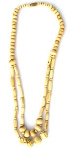 Handcrafted Bone Layered <b>Necklace</b> <b>Statement</b> Fashion Jewelry Round Bead Ethnic Boho <b>Necklace</b> for Women - Product Image 5