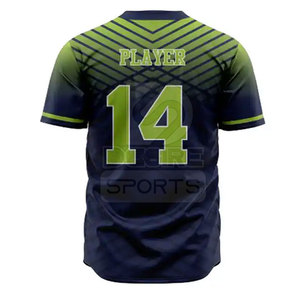 Meilleur fabricant d'uniformes de baseball 100% polyester, nouveau design, léger, séchage rapide, respirant, services OEM personnalisés pour - Product Image 4