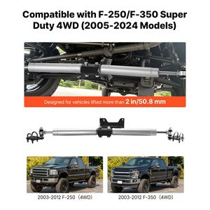 Kit Stabilizzatore di Sterzo Doppio da 2 Pollici in Acciaio Inox per Ford F-250/F-350 Super Duty 4WD 2005-2024 - Product Image 2