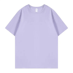 Camiseta de Manga Corta Oversize Roja para Hombre, Color Liso, Cuello Redondo, Informal, para Marca Privada - Product Image 5