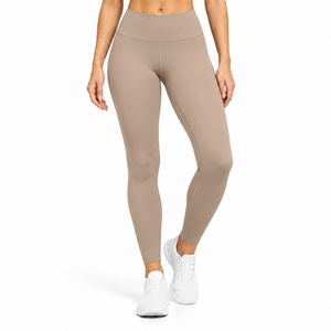 Leggings para Mujer con Color Único y Cintura Alta, Estilo Casual, Leggings Económicos con Logotipo Personalizado - Product Image 1