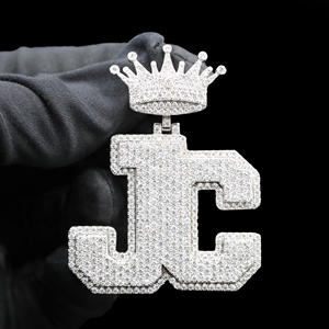 จี้รูปมงกุฎประดับเพชร CZ แบบสั่งทำพิเศษ - Product Image 1