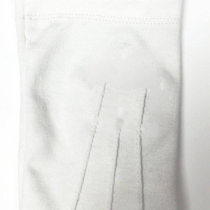 Wholesale White Full Finger Masonic Gloves Cotton Classical Style Solid Color <b>Button</b> Cuff Sew-On Embroidered - Product Image 5