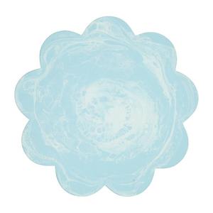 Sous-verre personnalisé en résine d'agate avec fleurs séchées pressées, imperméable et durable, tapis de décoration pour la maison, provenant d'Inde - Product Image 1