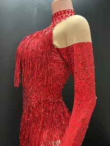Traje de Danza Personalizado para Adultos Unisex, Ropa de Actuación Elástica para Entrenamiento y Competencia de Danza - Product Image 4