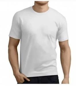 Recycled Cotton Pet Bottle <b>T</b>-<b>Shirt</b> Regular Fit Blank <b>White</b> 140g Light Weight Wholesale Breathable Unisex - Product Image 3