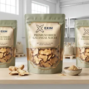 Racine de galangal indonésien frais de qualité supérieure 1 kg, emballée sous vide, épices naturelles pour l'exportation - Product Image 3