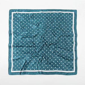 Pañuelo cuadrado con estampado de lunares, tacto satinado, muy suave, bandana, pañuelo para el cuello para hombre y mujer, pañuelos para la cabeza - Product Image 5