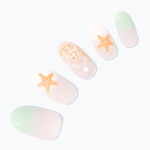 Desig Diva mandorla oceano Glow unghie artificiali - Product Image 1