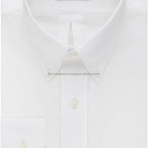 Mens Factory Wholesale High Quality Long Sleeve Shirts Non-iron Wrinkle Free Solid Office Men Button Down Dress Shirts - Product Image 4