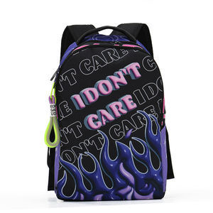 <b>Lightweight</b> 20 Inch Oxford Fashion Anti-Theft Student & Kids <b>Backpack</b> Unisex Waterproof Large Capacity 20-36L Zipper Closure - Product Image 2