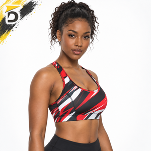 Soutien-gorge de sport léger et confortable, offrant une mobilité flexible et un maintien fiable pour l'entraînement en salle de sport, la course à pied et l'usage quotidien actif. - Product Image 2