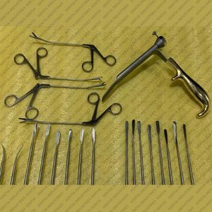 Kit de chirurgie endoscopique pour lifting facial le plus vendu, ensemble manuel en acier pour rhidoplastie, instruments de chirurgie plastique esthétique - Product Image 2