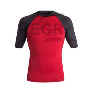 Chemises de sport personnalisées pour hommes, à Compression sublimation, longues manches, BJJ Rashguard MMA - Product Image 1