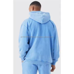   Conjunto de Sudadera con Logotipo Personalizado, 100% Algodón, Pantalones Deportivos Anchos y Sudadera con Capucha, Ropa Deportiva para Hombre, 2026 - Product Image 6