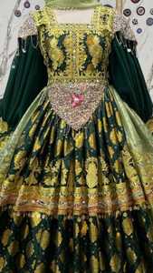 Precios al por mayor: Últimos vestidos vintage afganos Kuchi, estilo étnico gitano afgano, vestidos largos para mujer, vestido de boda afgano. - Product Image 3