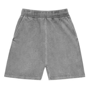 CustomMade Wholesale Custom Logo T Shirt and Shorts Outfits CustomMade Vintage Wash Men Summer Sets - Product Image 5