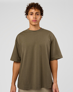 Camiseta de Manga Larga para Hombre, Unisex, con Costuras en Contraste de Color, Tejida en Poliéster/Algodón, Estilo Holgado, para Verano - Product Image 4