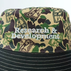 Sombrero de Pescador Reversible Unisex Personalizado, 100% Algodón, con Estampado, para Actividades al Aire Libre, Sombreros de Camuflaje Bordados, Calidad Premium - Product Image 6