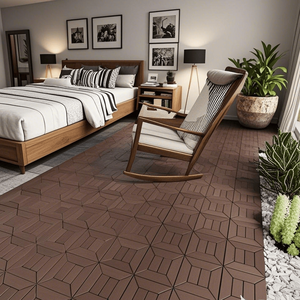 Nuove Piastrelle per Pavimenti a Incastro da 12 Pollici, Facili da Installare, per Interni/Esterni, Patio - Installazione Rapida - Product Image 4