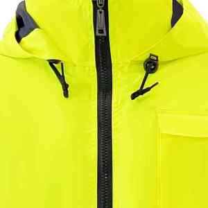 Veste de sécurité réfléchissante haute visibilité pour hommes, imperméable, en polyester, vêtements de travail, softshell, haute visibilité, pour la construction - Product Image 2