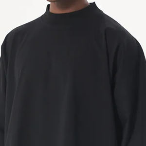 Camiseta Oversize de Corte Cuadrado y Tejido Grueso de 300 g/m² |   Camiseta Streetwear de 2 Paneles |   Camiseta Personalizada con Estampado 3D Puff para Hombre, Venta al Por Mayor OEM para Hombre y Mujer - Product Image 3