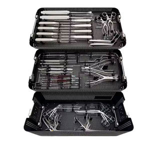 Orthopedic Spinal Lumbar Surgery Stainless Steel Manual Instrument <b>Set</b> Sterilization <b>Case</b> High Quality 1 Year Instruments - Product Image 1