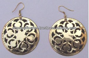 Pendientes de latón hechos a mano al por mayor - Product Image 3