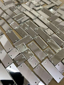 Tela de Encaje de Lujo con Cuentas Bordadas a Mano, 100% Poliéster, para Vestidos de Novia, con Suministro Mundial - Product Image 2