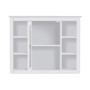 Modern 35 X 27.5 Wall Mounted Medicine Cabinet with Mirror Bathroom Storage Shelves - Product Image 6