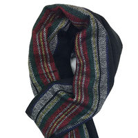 Écharpe tricotée unisexe moderne - Cache-cou doux style urbain - Écharpe au crochet minimaliste personnalisable pour adultes