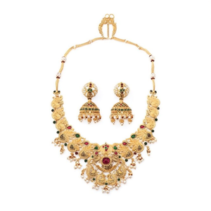 Juego de Joyería Fina Jewelemarket Heritage, Collar con Piedras Pota y Perlas, 10575462PGR - Product Image 2