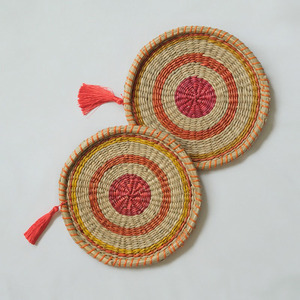 New Natural Seagrass Charger Plates Customize Sizes Variety of Colors Handmade <b>Placemat</b> for Table Decor Made From Vietnam HNH - Product Image 1