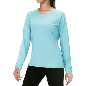 เสื้อกันแดดแบบยูนิเซ็กซ์ UPF 50+ แขนยาว ป้องกันรังสียูวี 100% โพลีเอสเตอร์ ติดกระดุม น้ำหนักเบา แห้งเร็ว เหมาะสำหรับออกกำลังกายและเดินป่า - Product Image 1