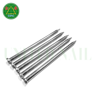 Clavos de acero de 3.7 pulgadas para bricolaje y mejoras del hogar, con vástago liso y cabeza plana, de Vietnam. |   Clavo de uso general - Product Image 1