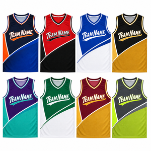 Camiseta de Baloncesto Personalizada sin Mangas, Sublimada, para Entrenamiento de Equipo, Secado Rápido, Transpirable, Malla 100% Poliéster, Unisex, Todas las Temporadas, OEM - Product Image 2