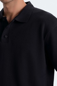 เสื้อยืดคอกลมสีดำพิมพ์ลายกราฟิกแขนสั้นทรงปกติผ้าฝ้ายแท้ 100% หนานุ่มพิเศษสำหรับผู้ชาย - Product Image 5