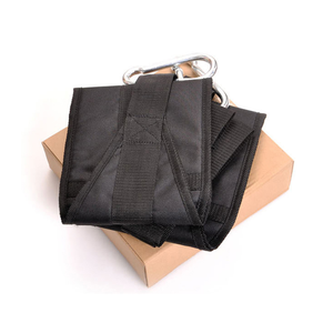 Correas de nailon Pro Suspension para abdominales, barra de tracción, correas abdominales antidesgarro, correas acolchadas para levantamiento de piernas, correas de gimnasio para aislamiento muscular del core. - Product Image 5