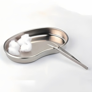 Pinces à tissus en acier inoxydable de qualité supérieure, toutes tailles disponibles, plateaux dentaires creux pour usage hospitalier et clinique, approuvés ISO - Product Image 5