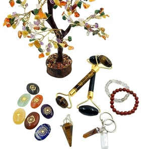 Seven Chakra Stone and <b>tree</b> sets <b>Crystal</b> Supplies Spiritual Gift Chakra Stones for Healing Wholesale Amayra <b>Crystals</b> Exports - Product Image 1