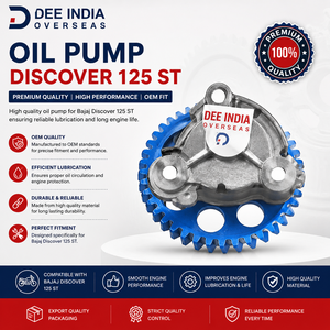 Pompe à huile moteur pour moto Bajaj Discover 125 ST, pièce de rechange OEM pour système de lubrification - Product Image 2