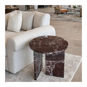 Fabricant indien vendant des meubles de salon modernes de haute qualité, table d'appoint multifonctionnelle écologique avec base en marbre de luxe - Product Image 1