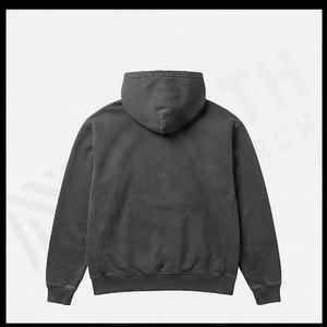 Sudadera con Capucha Vintage OEM para Hombre, Algodón Grueso, Estilo Urbano, Oversize, Lavado Ácido, Hombros Caídos, Color Personalizable - Product Image 2