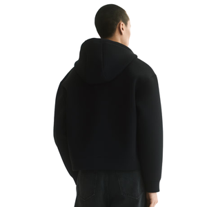 Vente en gros : Sweat à capuche zippé coupe ample en coton épais, veste à capuche entièrement zippée, fabricant de vêtements avec logo personnalisé, commandes en gros - Product Image 2