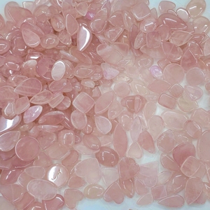 Lote de cabujones de cuarzo rosa natural al por mayor, lote de piedras preciosas de cuarzo para la fabricación de joyas - Product Image 3