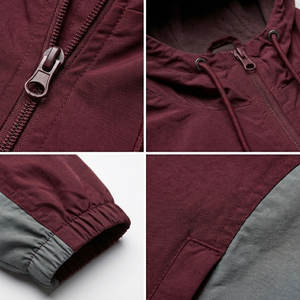 Chaqueta cortavientos personalizada, servicio OEM, diseño ligero y resistente al agua, ideal para deportes al aire libre, jogging y uso en equipo. - Product Image 6