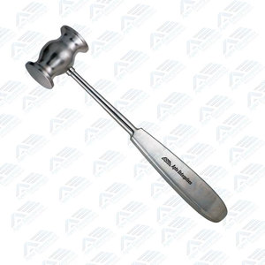 Instrumento ortopédico para cirugía ósea, fuente de alimentación manual, instrumento médico, martillo para huesos Collin Lucae de 8.25 pulgadas, acero inoxidable - Product Image 2