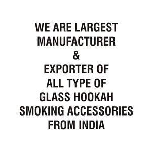 Chicha artisanale indienne Nova Fusion Mini en verre, fabriquée à la main, moderne et intelligente, au meilleur prix de gros, gamme en gros - Product Image 4